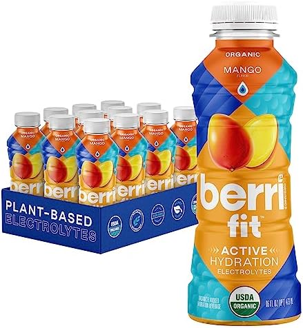 Berri Fit Hydration, 4ct, Organic Dragon Fruit Flavor Natural Sports Drink