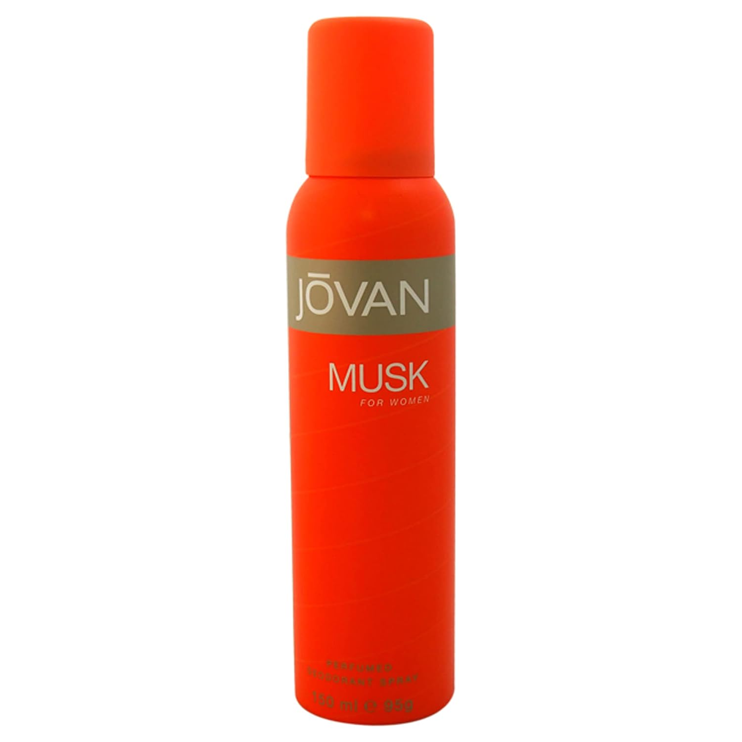 Jovan Deodorant Spray for Women, Musk, 5 Ounce