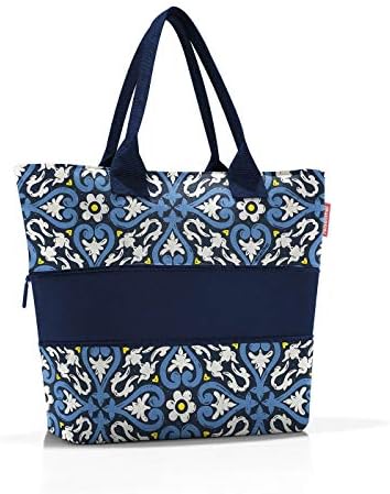 reisenthel shopper e1 - Large capacity and expandable bag made of water repellent and recycled polyester fabric