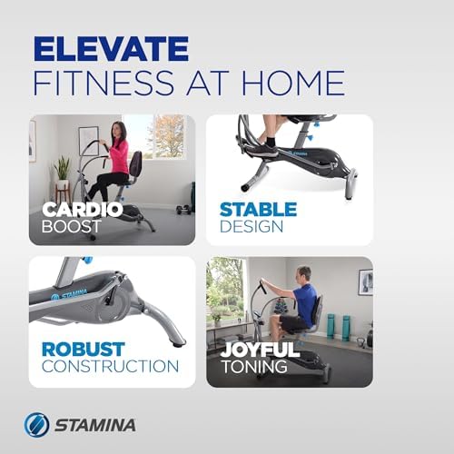 Stamina Products Folding Stepper with Monitor
