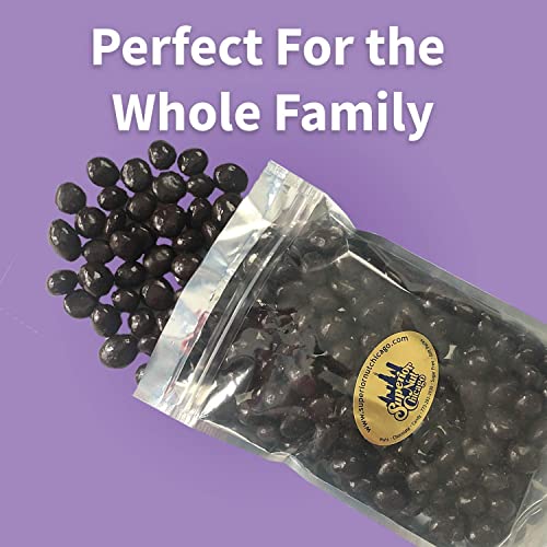 Dark Chocolate Covered Raisins – Fruity Raisins covered in 64% Rich Dark Chocolate. (2.5 lbs bag)