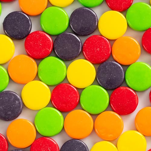 Wonka Spree Original Hard Candy, Resealable Bag, 12 Ounce Bag | Grape, lemon, lime, cherry, orange, sweet outside sour inside, resealable share bag, movie snack, sharing, nostalgic