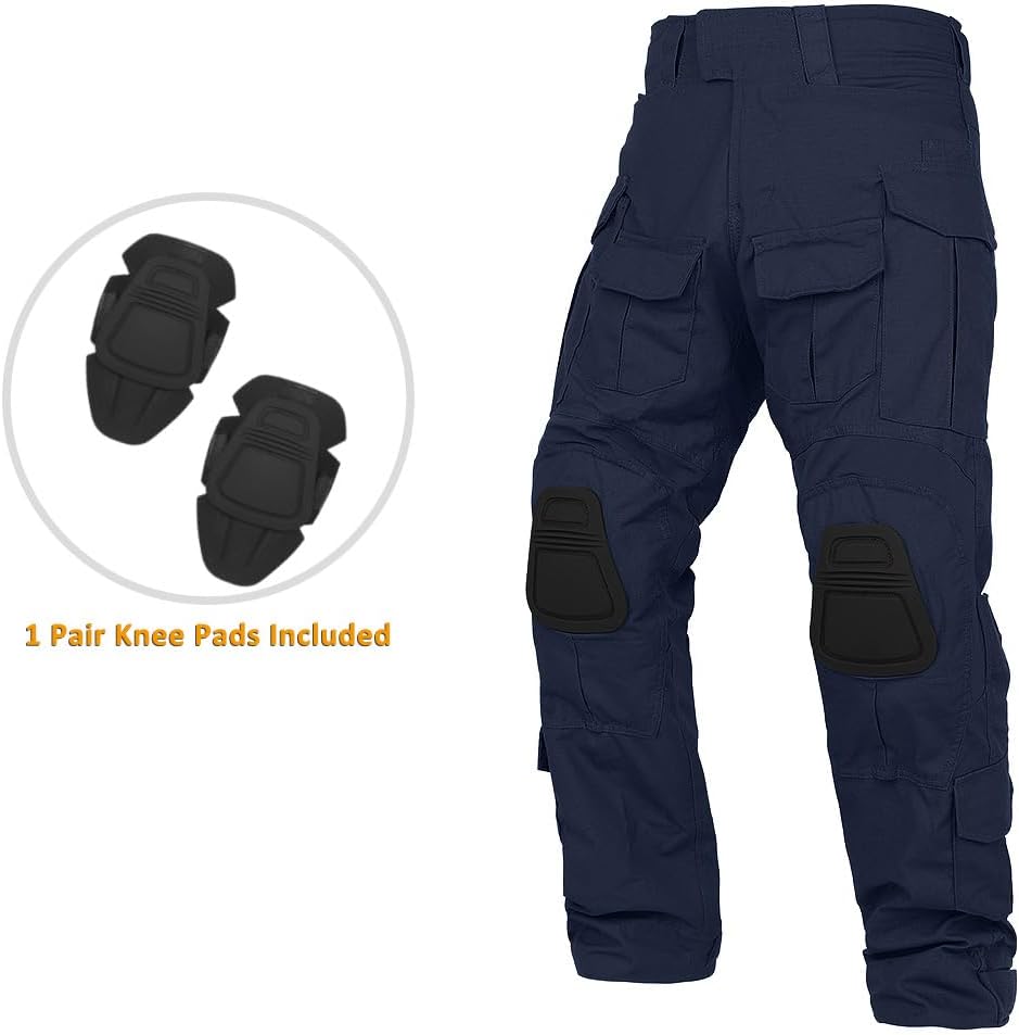 KRYDEX Tactical Men's G3 Combat Pants with Knee Pads