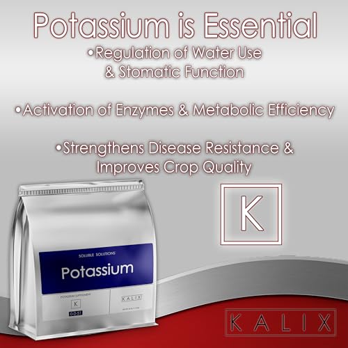 KALIX Potassium 0-0-51 Soluble Fertilizer | High Potash Plant Food for Bloom Phase, Potassium Sulfate for Plants, Hydroponics & Gardening