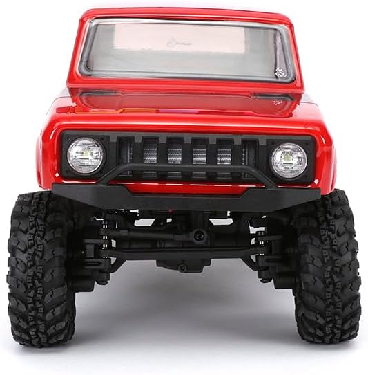 Redcat Racing Ascent-18 Scout II Brushless, 1/18 Scale RC Crawler, 4WD Remote Control Car, Aluminum Chassis, Red/Gold Dust
