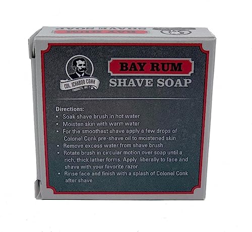 Col. Conk Shave Soap 2.25 Ounces (Variety 4 Pack)