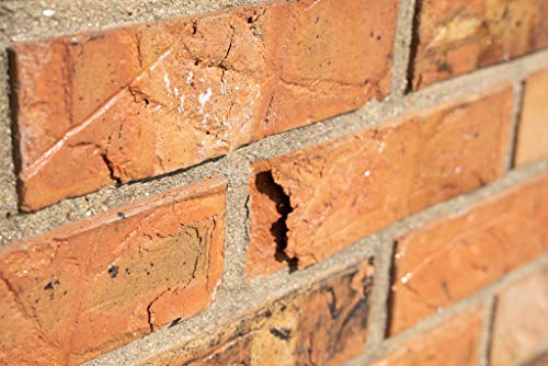 MasonryDefender Chimney Brick Sealer, Clear Water-Based Siloxane Sealer - Breathable Waterproofer For All Exterior, Vertical Masonry Surfaces - 1 Gal