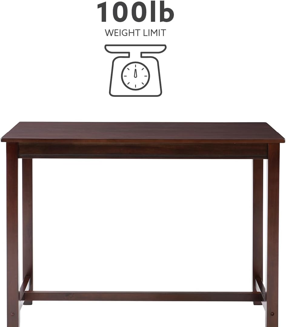Linon Claridge Rustic Wood 36 inch Height Pub Table