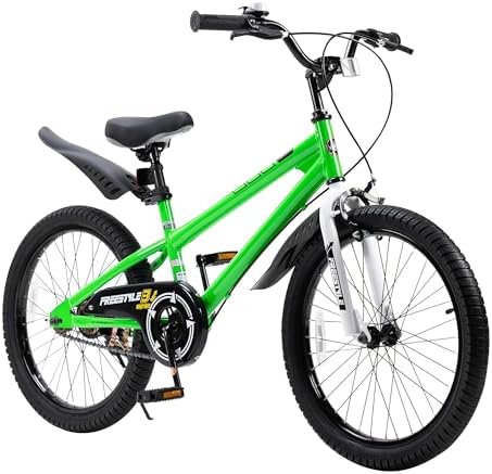 RoyalBaby Freestyle Kids Bike 12 14 16 18 20 Inch Bicycle for Boys Girls Ages 3-10 Years, Multiple Color Options