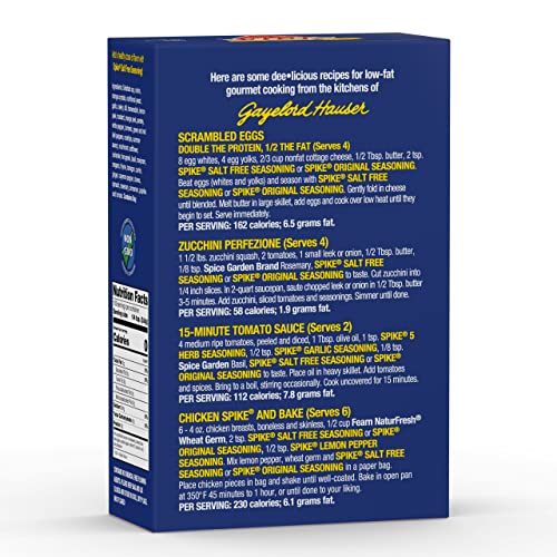 Spike Seasoning - Salt Free All Purpose Seasoning