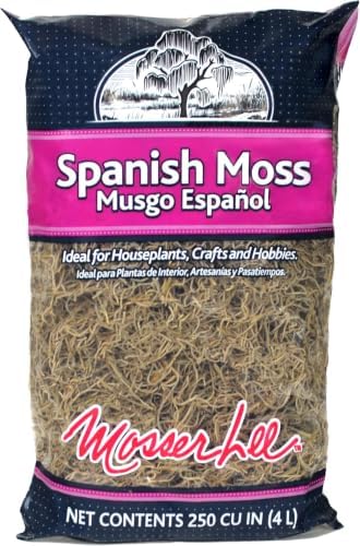 Mosser Lee ML0560 Spanish Moss, 250 Cubic Inches