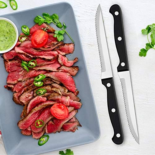LIANYU 77-Piece Silverware Flatware Set for 12, Stainless Steel Cutlery Set