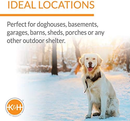 K&H Heated Pad Cover, Lectro-Soft Small Outdoor Dog Bed Replacement Cover | Fits K&H Lectro-Soft Small Beds (Heated Bed Sold Separately), Machine Washable Fleece Cover, 18x14in