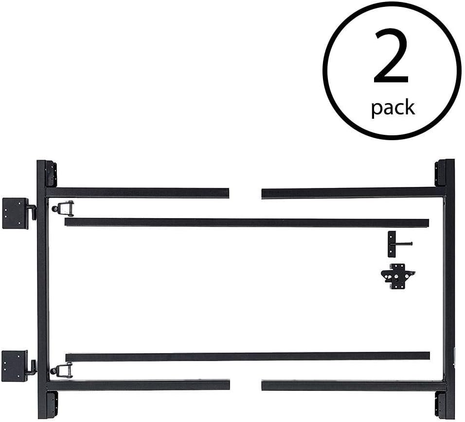 Adjust-A-Gate 2-Pack Anti-Sag Original Wide Width Full-Frame Gate Kit, Fits 60-90" Opening