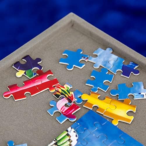 Jigthings – Jigboard 1500 – Jigsaw Puzzle Board for Puzzles up to 36” x 26”. Solid Board with Raised Edge for Most 1500 Piece Puzzles