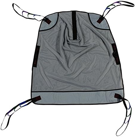 Patient Aid Full Body Mesh Patient Lift Sling for Safe Transfers | 110-200 lb Capacity | Breathable Mesh Fabric | Full Body Support | Hoyer Safe Lifting for Elderly & Bariatric