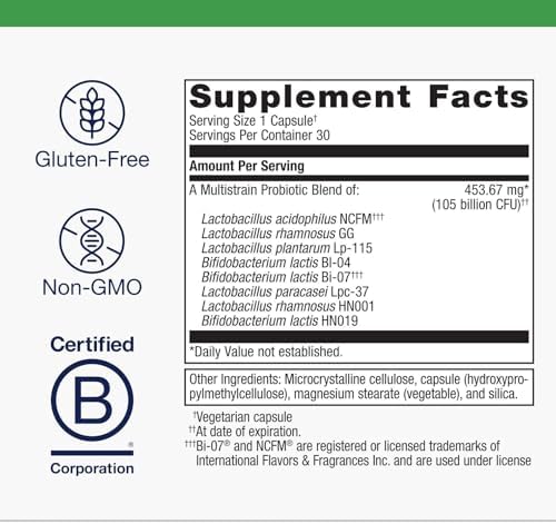 Metagenics UltraFlora BiomePro Probiotic Supplement, 30 Capsules