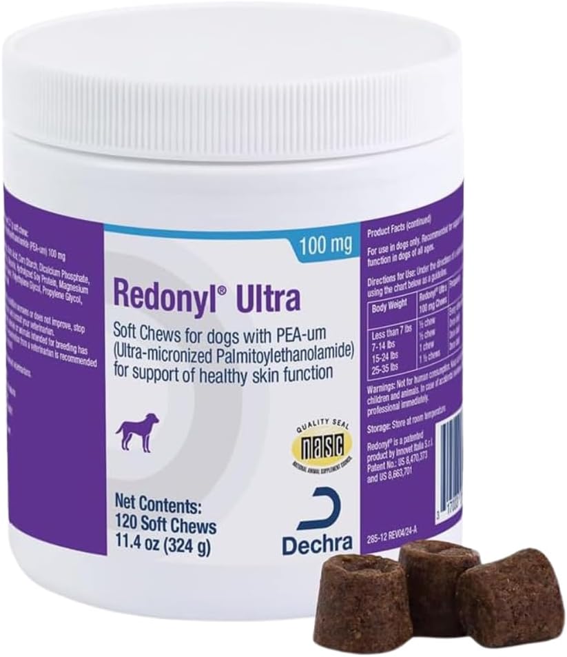 100mg Hypoallergenic with Pea-um for All Dogs 120 Soft Chews
