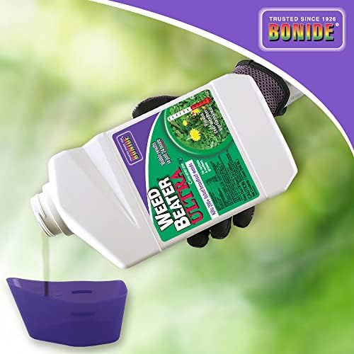 Bonide Weed Beater Ultra, 16 oz Concentrate, Fast-Acting Protection Against Broadleaf Weeds in Warm & Cool Weather