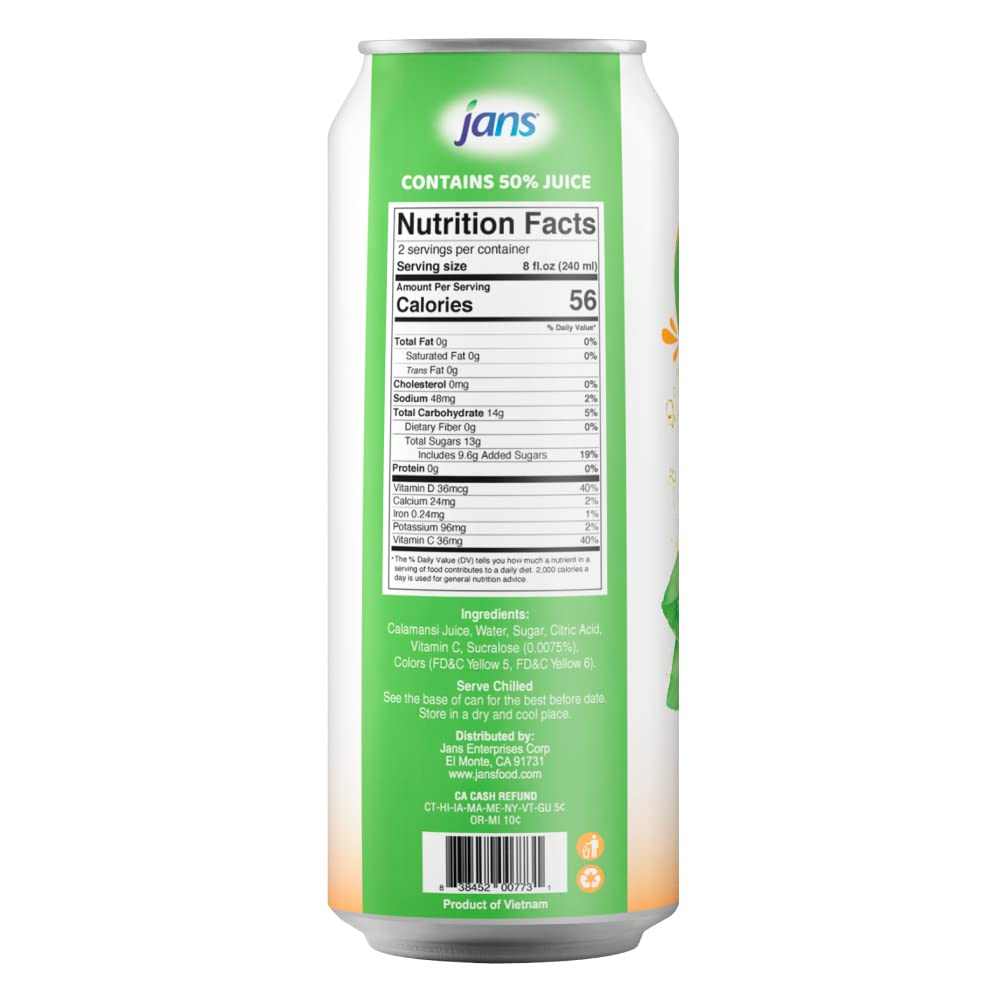 Jans 100% Coconut Water With Pulp, Unsweetened, 16.57 Fl Oz, Pack of 12