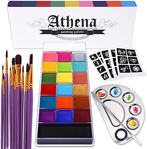 UCANBE Athena Face Body Paint Oil Palette