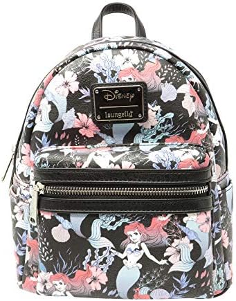 Loungefly x Disney Little Mermaid Ariel Mini Backpack Shoulder Bag Purse