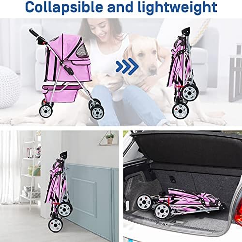 Best 4 Wheels Pet Stroller for Dog and Cat Stroller