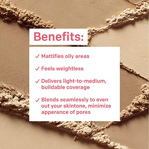Almay Loose Setting Powder, 300 Medium, 1 oz | Loose setting powder that mattifies oily areas and gives skin a healthy, radiant glow.