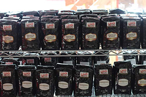 Lee's Coffee Exclusive Whole Bean Coffee, French Roast, 12 Ounce