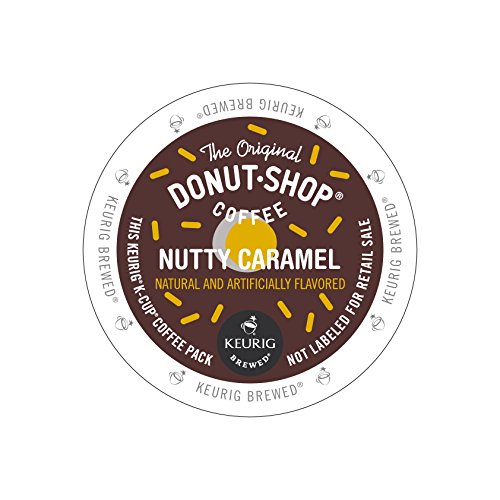 The Original Donut Shop Coffee,medium roast pods Coconut Mocha, 4.1 Ounce, 12 Count