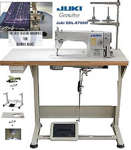 Juki Heavy Material Industrial Straight Stitch Sewing Machine, Table & Servo Motor Assembly Required.
