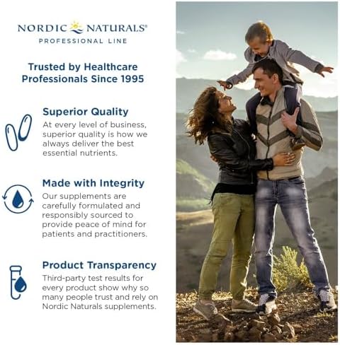 Nordic Naturals ProOmega-3, 2150 mg, EPA & DHA Fish Oil, Lemon - 120 Count | Ultra high-potency EPA & DHA fish oil supports brain, heart, eye & immune health. 2150 mg omega-3. Non-GMO. 60 servings