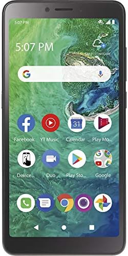 Simple Mobile TCL A2 4G LTE Prepaid Smartphone (Locked) - Black - 32GB - Sim Card Included - GSM