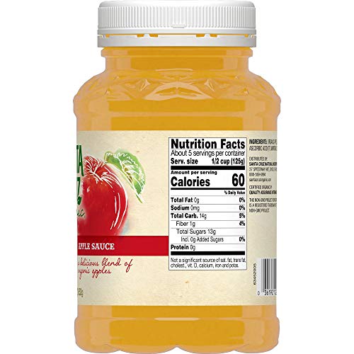 Santa Cruz Organic Apple Sauce, 23 Ounce