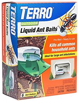 Terro 1806 Outdoor Liquid Ant Baits, 1.0 fl. oz. - 6 count