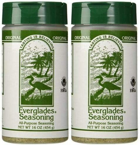 Everglades All Purpose Seasoning Blend - Southern Herbs & Spices - 16 oz | Gluten Free, No Pesticides, Granule Form, Made In Florida, For Meat Seafood Veggies
