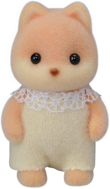 Sylvanian Families Epoch Doll (Caramel Dog Family) FS-35 ST Mark Certified, for Ages 3 and Up, Toy, Dollhouse Sylvanian Families, Epoch, Inc