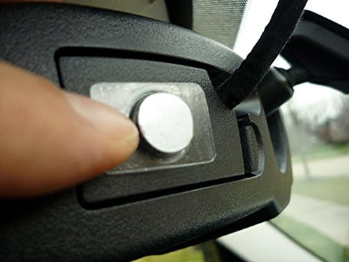 2 MirorTag Bronze Tag Holders Easily Display & Put Away a Handicap Parking Placard. Magnetically snap Your Tag On & Off to Magnet adhered Behind