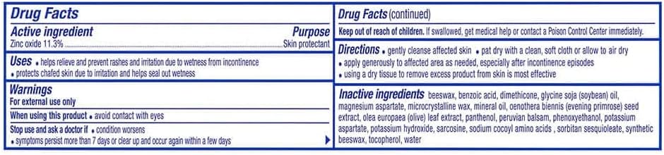 Balmex Adult Advantage Rash Cream, 3 oz