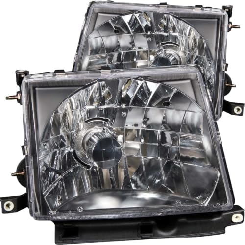 ANZO USA 121139 Crystal Headlight Set-Black