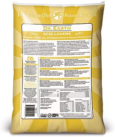 Dr. Earth Organic & Natural MINI Acid Lover Azalea, Camellia, Rhododendron & Maple Fertilizer ( 1 lbs )