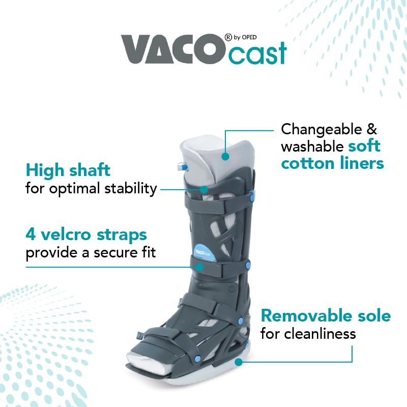 VACO VACOcast Fracture Orthosis Walking Boot Men's & Women's CAM walker