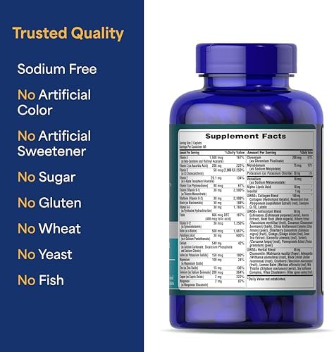 Puritan's Pride Ultra Woman 50 Plus Daily Multivitamin, 120 Count | High Potency Performance Time Release Daily Multivitamin with Zinc