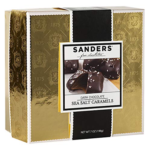 Sanders Dark Chocolate Sea Salt Caramels - 36 ounces (2.25 pounds)