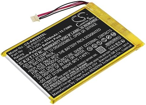 FITHOOD Battery Replacement for Autel TS608 MK808 MaxiSys Mini MaxiIM IM508 Scanner MK808IM IM508 MLP5070111 (4250mAh/3.7V)