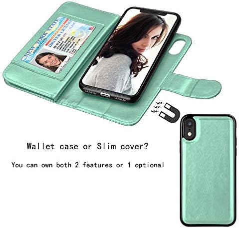 Njjex Wallet Case for iPhone XR, for iPhone XR Case