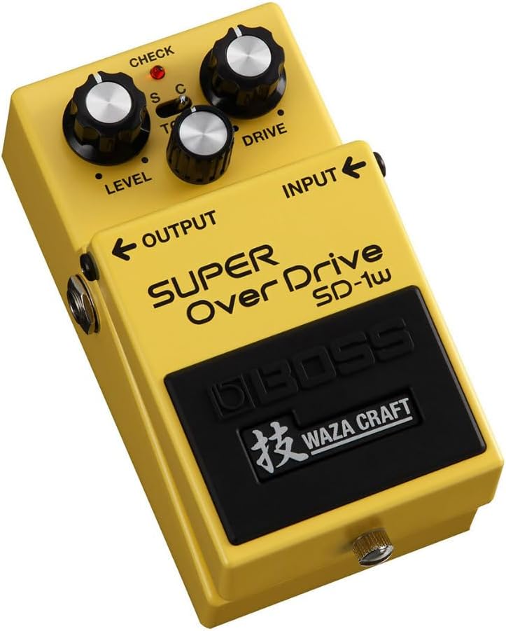BOSS SD-1 SUPER Overdrive | Compact Overdrive Pedal | Genre-Defining Sound & Feel | Unique Clipping Circuitry Produces Tube-Like Characteristics | Dynamic Tone Options | Easy-To-Use Controls | Compact Overdrive Pedal. Genre-Defining Sound and Feel, Uniqu…