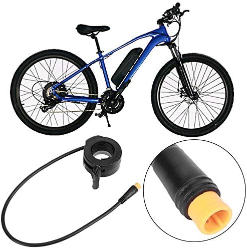 Alomejor Electric Scooter Thumb Throttle, Speed Control Finger Throttle Accelerator with Connector for Electric Scooters