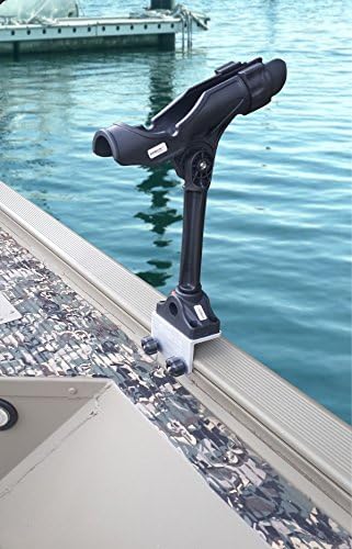 Brocraft Power Lock Rod Holder for 90 Degree Boat and Versatrack Track Systems