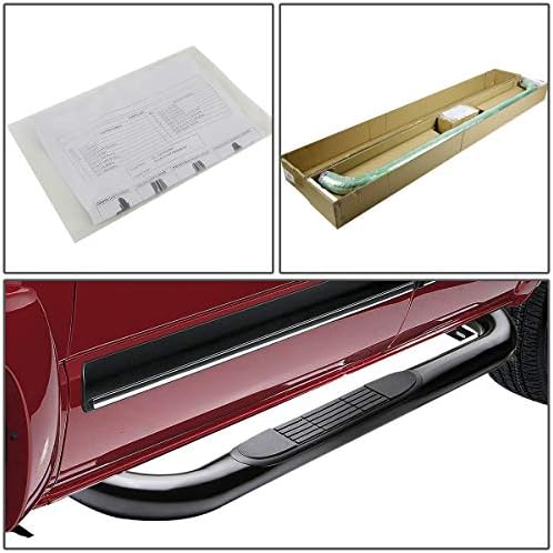 Auto Dynasty Running Boards Compatible with 2000-2019 Silverado Sierra 1500 2500HD 3500HD Standard Cab, Stainless Steel Side Step Nerf Bar